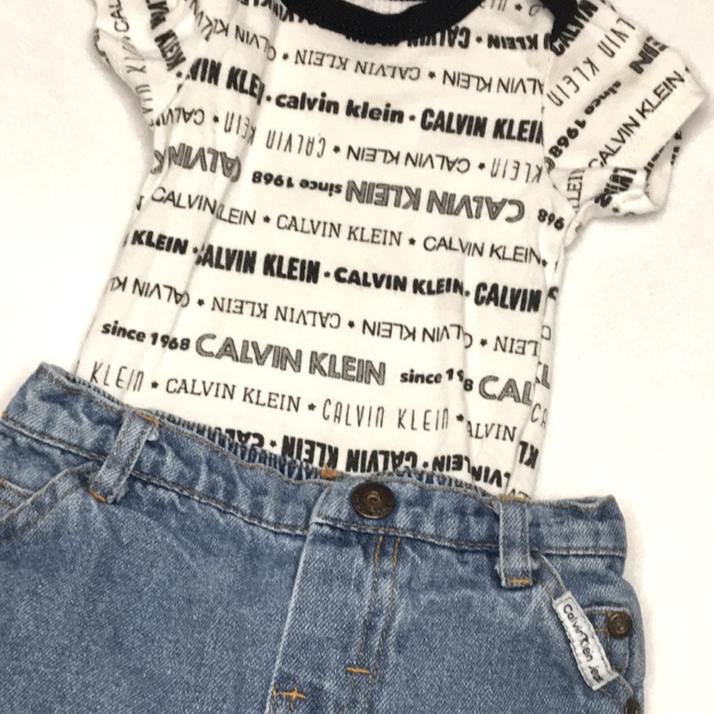 Cutie At 6 in Calvin Klein